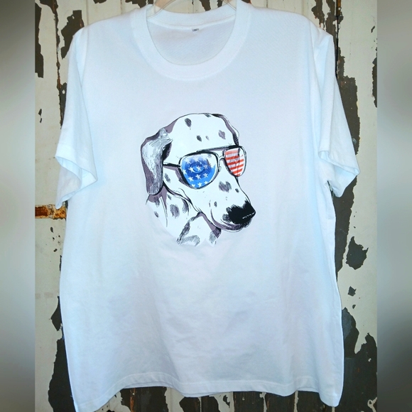 XL UNISEX 100% Cotton Tee, Imported. NWOT - Picture 1 of 6